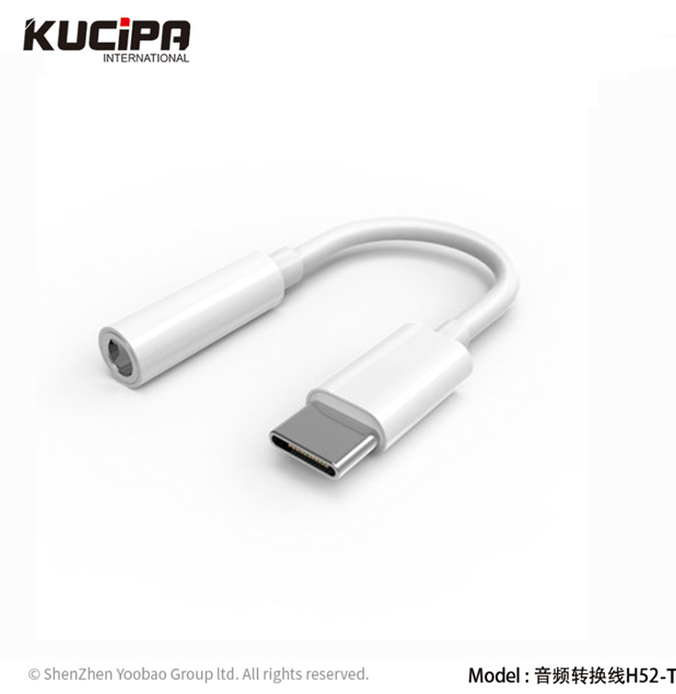 Kucipa H52-T Type C to 3.5mm aux adapter