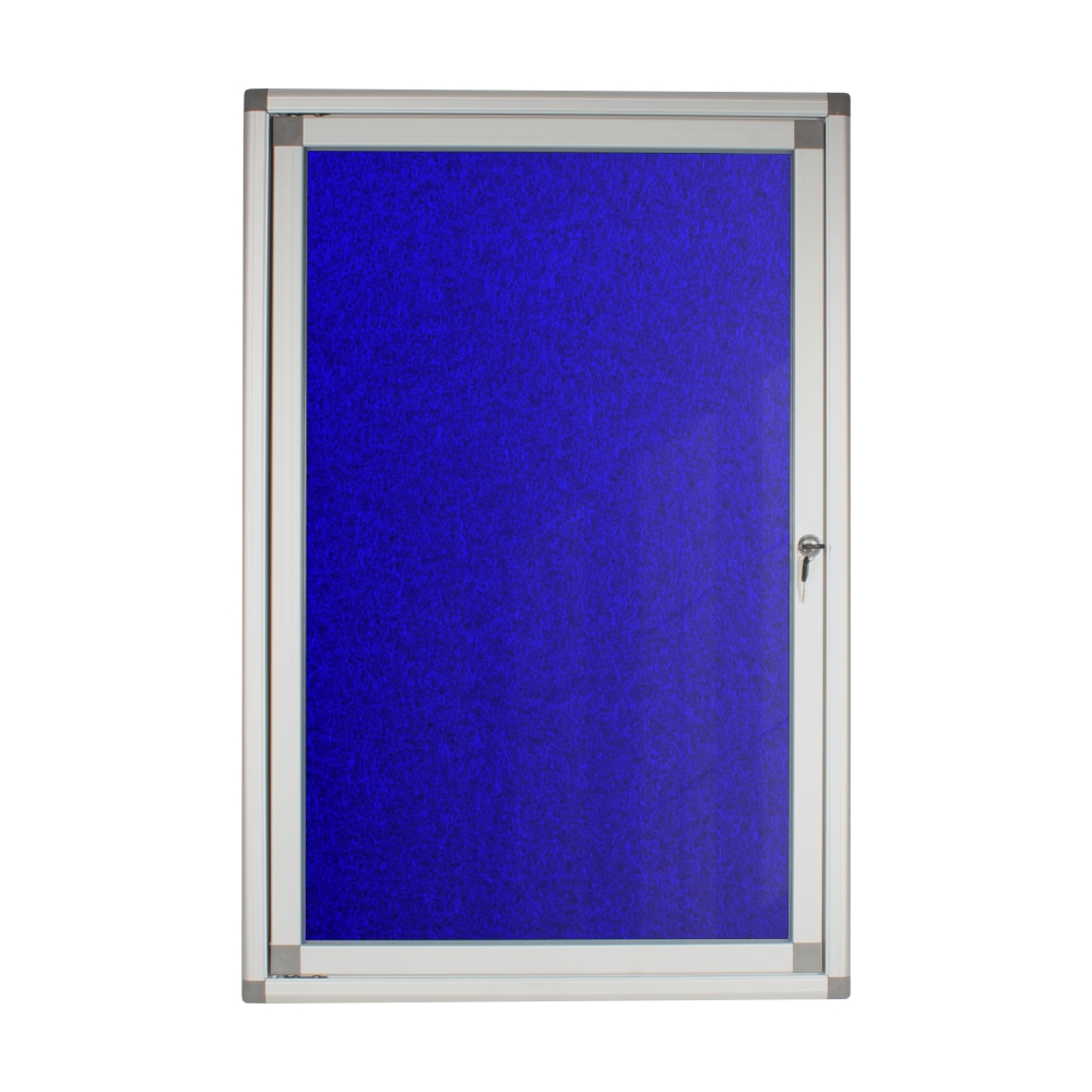 Hinged Pinning Display Case (900*600mm – Royal Blue)