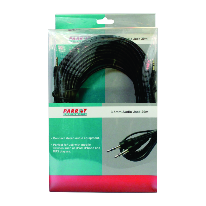3.5mm Audio Jack Cable (20 Meters – Jack – Jack)
