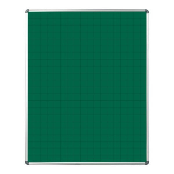 Educational Board Magnetic Chalkboard (1220*920 - Grey Squares - Side Panel - Option A)