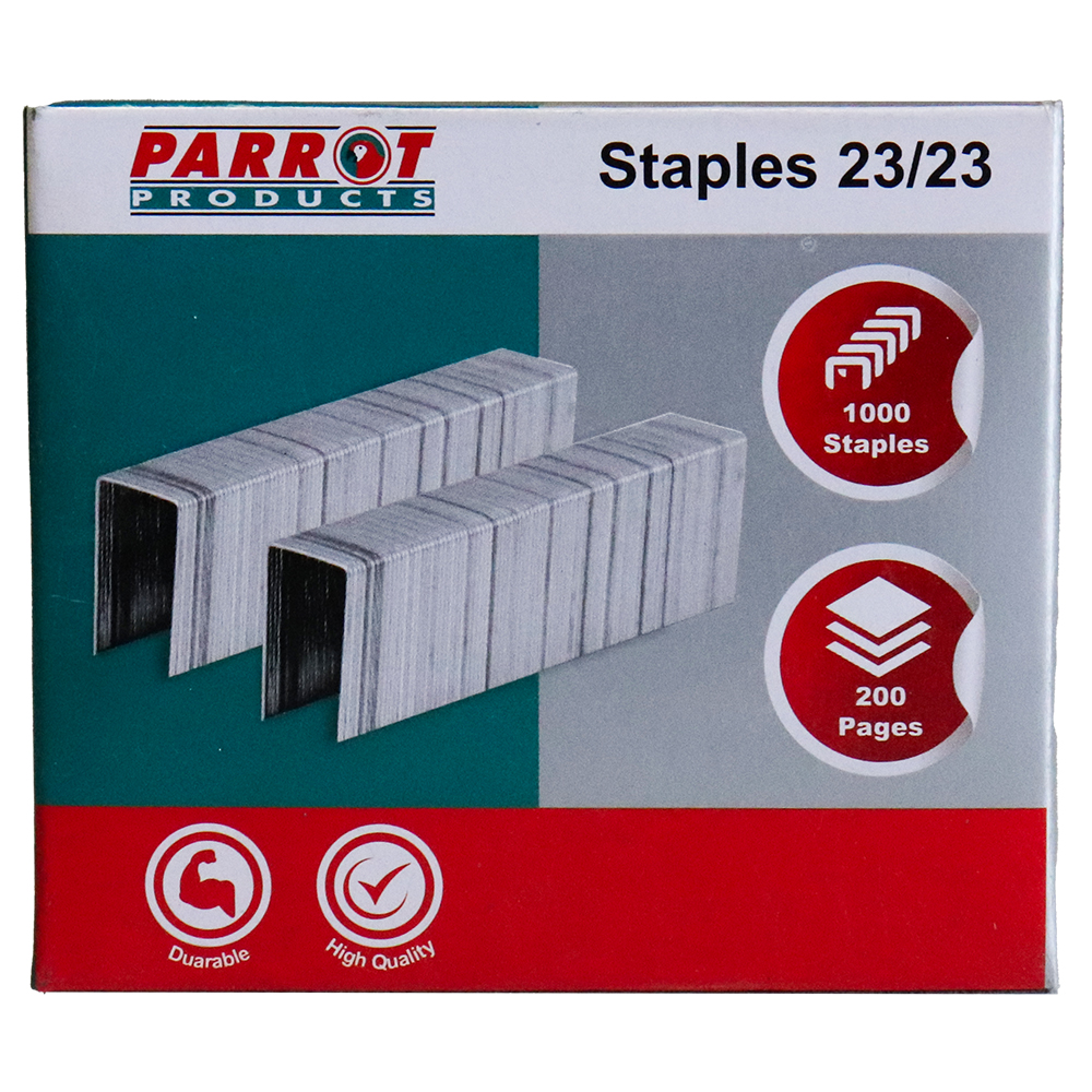 Staples (Staple Size: 23/23 – Box of 1000 – 200 Pages)
