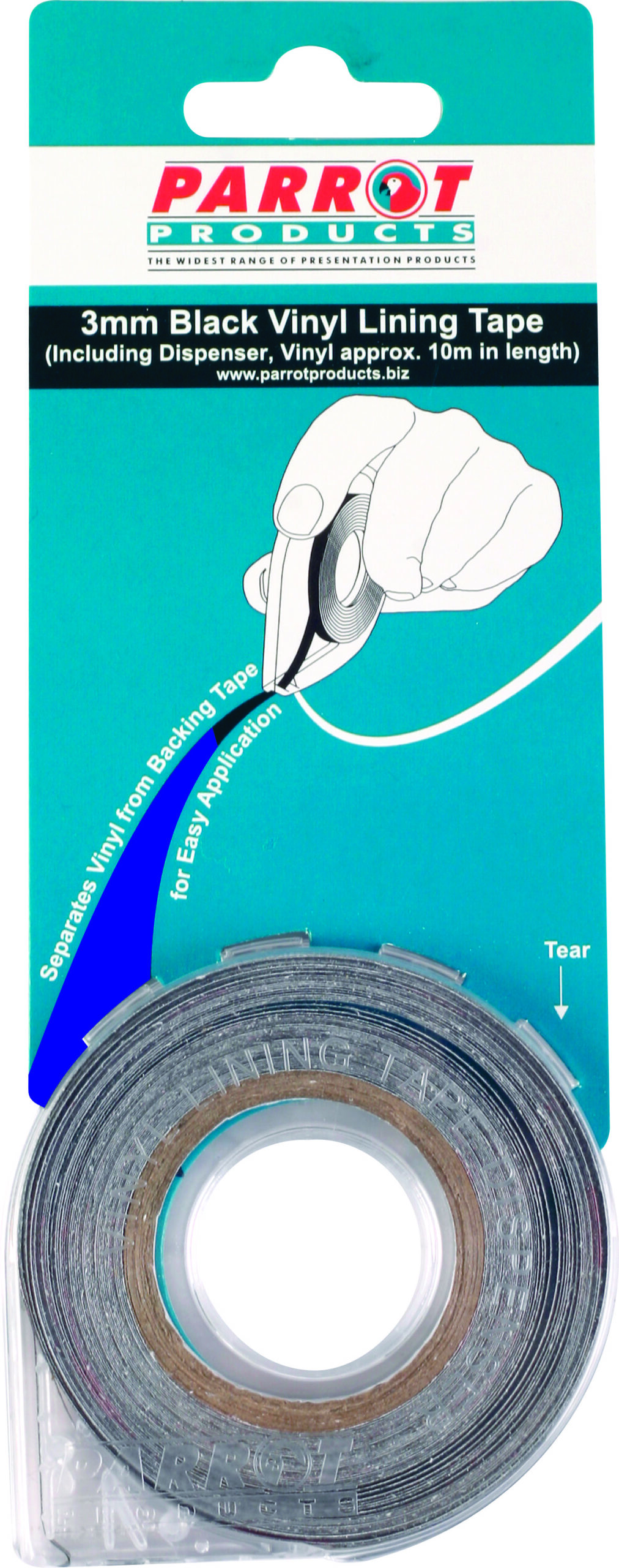 Vinyl Lining Tape (10 Meters – 3mm – Blue)